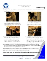 Blue Ox BX2164 Installation Instructions preview