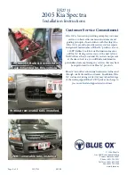 Preview for 8 page of Blue Ox BX2711 Installation Instructions Manual