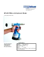 Предварительный просмотр 2 страницы Blue Pneumatic BP-50 Operating Instructions