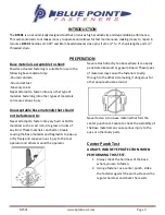 Preview for 3 page of Blue point BP301 Operating Instructions Manual