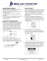 Предварительный просмотр 4 страницы Blue point BP301 Operating Instructions Manual