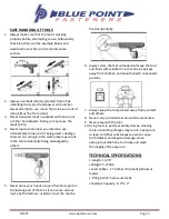 Preview for 5 page of Blue point BP301 Operating Instructions Manual