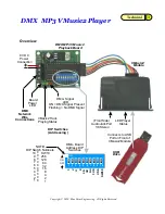 Preview for 3 page of Blue point DMX MP3 VMusic2 Player Manual