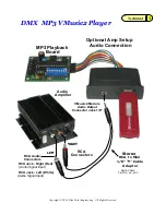 Preview for 8 page of Blue point DMX MP3 VMusic2 Player Manual