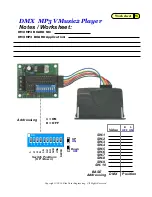 Preview for 9 page of Blue point DMX MP3 VMusic2 Player Manual