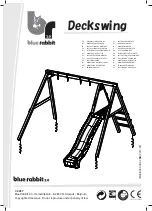 Blue Rabbit 2.0 Deckswing Assembly Instructions Manual предпросмотр