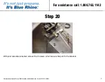 Preview for 17 page of Blue Rhino 22000 Series Owner'S Manual