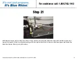 Preview for 18 page of Blue Rhino 22000 Series Owner'S Manual