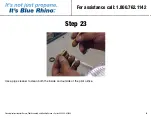 Preview for 20 page of Blue Rhino 22000 Series Owner'S Manual