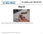 Preview for 21 page of Blue Rhino 22000 Series Owner'S Manual