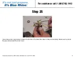 Preview for 22 page of Blue Rhino 22000 Series Owner'S Manual