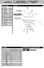 Предварительный просмотр 11 страницы Blue Rhino Backyard Grill CBT1302W-C Series Owner'S Manual