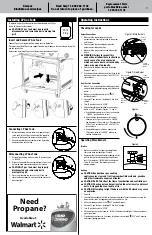 Preview for 11 page of Blue Rhino BH15-101-099-02 Owner'S Manual