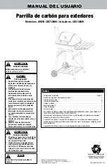 Предварительный просмотр 9 страницы Blue Rhino CBC1460W Owner'S Manual