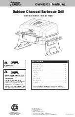 Blue Rhino CBT825L-C Owner'S Manual предпросмотр