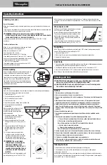 Предварительный просмотр 8 страницы Blue Rhino Charmglow GWU9300H Owner'S Manual