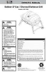 Предварительный просмотр 1 страницы Blue Rhino CrossFire GBT1709LR Owner'S Manual