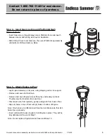 Preview for 9 page of Blue Rhino Endless Summer 223600 Owner'S Manual