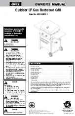 Blue Rhino GBC1405WV-C Owner'S Manual предпросмотр