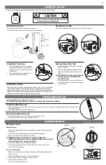 Предварительный просмотр 9 страницы Blue Rhino GBC1705WV Owner'S Manual