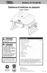 Предварительный просмотр 11 страницы Blue Rhino GBT830L Owner'S Manual