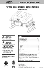 Предварительный просмотр 21 страницы Blue Rhino GBT830L Owner'S Manual