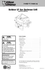 Blue Rhino HBT601B Owner'S Manual предпросмотр