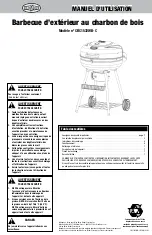 Предварительный просмотр 9 страницы Blue Rhino Kingsford CBC1532WB-C Owner'S Manual