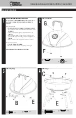 Preview for 4 page of Blue Rhino Outdoor Charcoal Barbecue Grill CBT810L-C Owner'S Manual