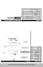 Preview for 14 page of Blue Rhino Outdoor Charcoal Barbecue Grill CBT810L-C Owner'S Manual