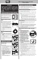 Preview for 17 page of Blue Rhino Razor GGT2130L Owner'S Manual