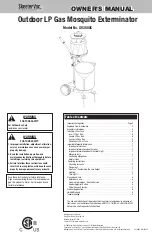 Blue Rhino SkeeterVac SV3500C Owner'S Manual предпросмотр