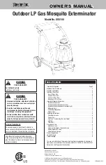 Preview for 1 page of Blue Rhino SkeeterVac SV5100 Owner'S Manual