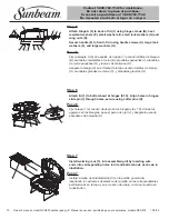 Preview for 16 page of Blue Rhino Sunbeam NPG230 Owner'S Manual