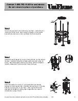 Предварительный просмотр 7 страницы Blue Rhino UniFlame 252719 Owner'S Manual