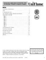 Preview for 5 page of Blue Rhino UniFlame 253303 Owner'S Manual