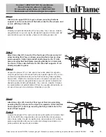 Preview for 15 page of Blue Rhino UniFlame FG2204C Owner'S Manual