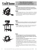 Preview for 16 page of Blue Rhino UniFlame FG2204C Owner'S Manual