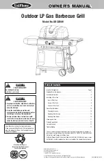 Предварительный просмотр 1 страницы Blue Rhino UniFlame GBC820W Owner'S Manual