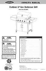 Blue Rhino UniFlame GBC850W-C Owner'S Manual предпросмотр