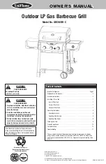 Предварительный просмотр 1 страницы Blue Rhino UniFlame GBC981W-C Owner'S Manual