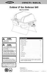 Blue Rhino UniFlame GBT726M Owner'S Manual предпросмотр