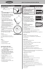 Preview for 10 page of Blue Rhino UniFlame Gold GBC772W-C Owner'S Manual