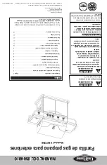 Preview for 24 page of Blue Rhino UniFlame Gold GBC772W-C Owner'S Manual