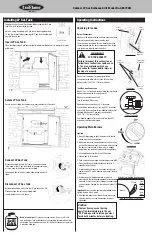 Preview for 8 page of Blue Rhino UniFlame Gold GBC790W Owner'S Manual