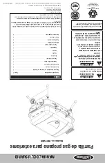 Preview for 20 page of Blue Rhino UniFlame HBT722W Owner'S Manual