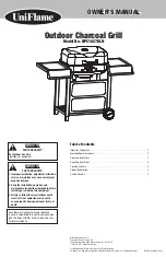 Blue Rhino UniFlame NPC1827BLN Owner'S Manual предпросмотр
