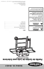 Предварительный просмотр 12 страницы Blue Rhino UniFlame NPC1827BLN Owner'S Manual