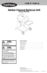 Blue Rhino UniFlame NPC1924N Owner'S Manual предпросмотр