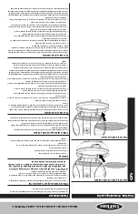 Предварительный просмотр 11 страницы Blue Rhino UniFlame NPC2204-C Owner'S Manual